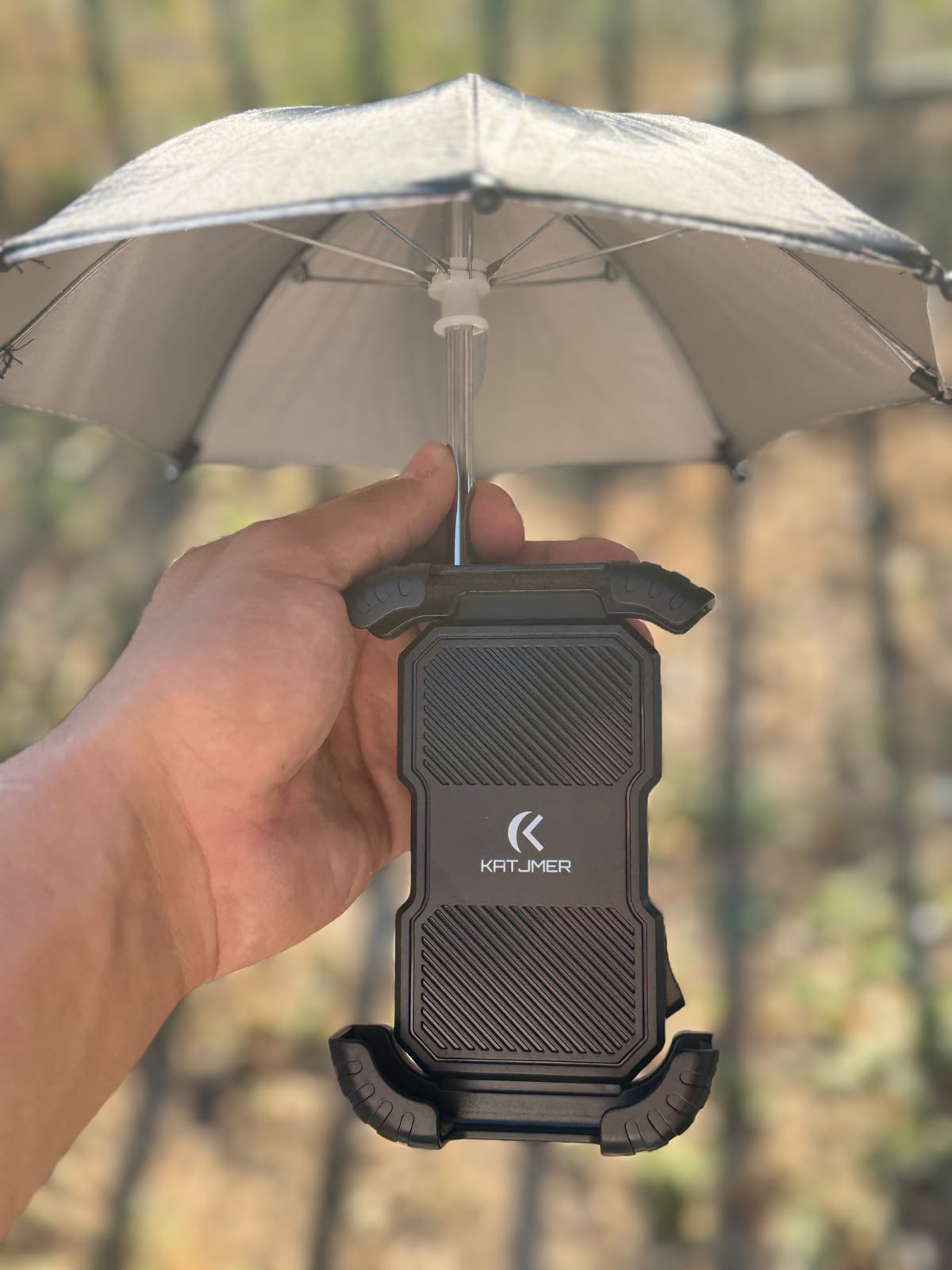 Şemsiyeli Su Geçirmez Telefon Tutucu